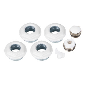 Набор присоединительный Royal Thermo 1/2" white (белый)