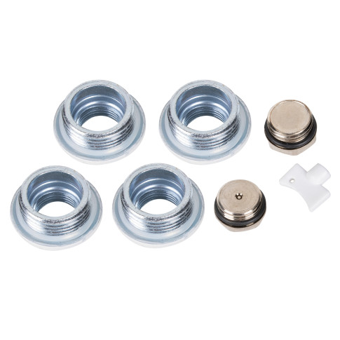 Набор присоединительный Royal Thermo 1/2" white (белый)