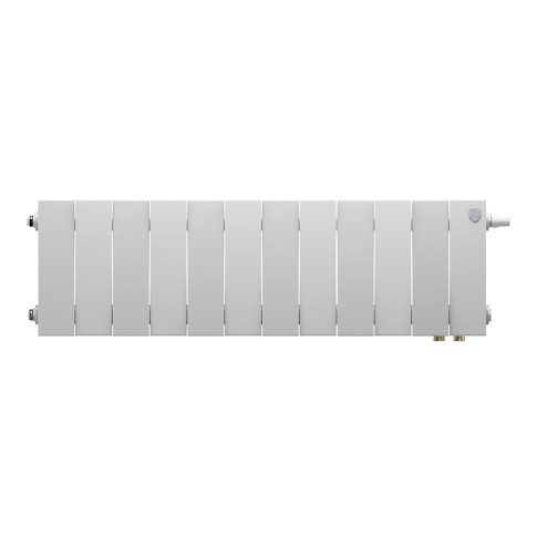 Радиатор биметаллический Royal Thermo PianoForte 200 Белый (Bianco Traffico) VR80 - 12 секц.