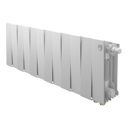 Радиатор биметаллический Royal Thermo PianoForte 200 Белый (Bianco Traffico) VR80 - 12 секц.