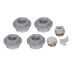 Набор присоединительный Royal Thermo 1/2" Silver Satin (серебристый)