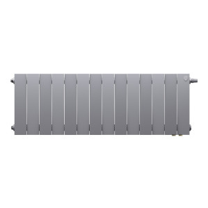Радиатор биметаллический Royal Thermo PianoForte 300 Серебристый (Silver Satin) VR80 - 14 секц.