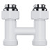 Узел нижнего подключения Royal Thermo Design прямой 1/2"х3/4" EK (белый)