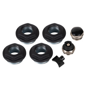 Набор присоединительный Royal Thermo 1/2" Noir Sable (черный)
