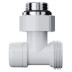 Узел нижнего подключения Royal Thermo Design угловой 1/2"х3/4" EK (белый)