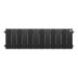 Радиатор биметаллический Royal Thermo PianoForte 200 Чёрный (Noir Sable) - 12 секц.