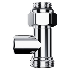 Узел нижнего подключения Royal Thermo Design прямой 1/2"х3/4"EK (хром)