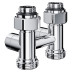 Узел нижнего подключения Royal Thermo Design прямой 1/2"х3/4"EK (хром)