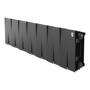Радиатор биметаллический Royal Thermo PianoForte 200 Чёрный (Noir Sable) - 14 секц.