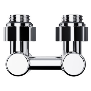 Узел нижнего подключения Royal Thermo Design угловой 1/2"х3/4" EK (хром)