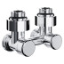 Узел нижнего подключения Royal Thermo Design угловой 1/2"х3/4" EK (хром)