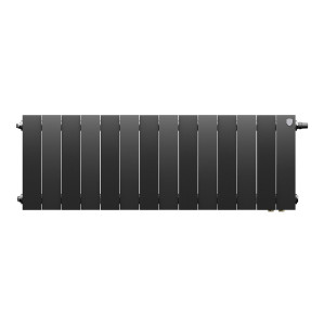 Радиатор биметаллический Royal Thermo PianoForte 300 Чёрный (Noir Sable) VR80 - 14 секц.