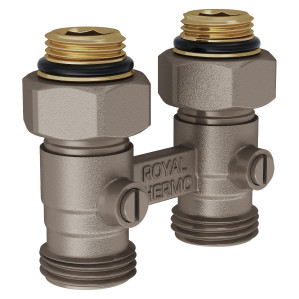 Узел нижнего подключения Royal Thermo прямой 1/2"х3/4"EK