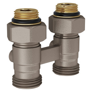 Узел нижнего подключения Royal Thermo прямой 1/2"х3/4"EK