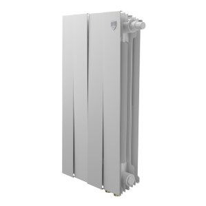 Радиатор биметаллический Royal Thermo PianoForte 500 Белый (Bianco Traffico) VR80 - 4 секц.
