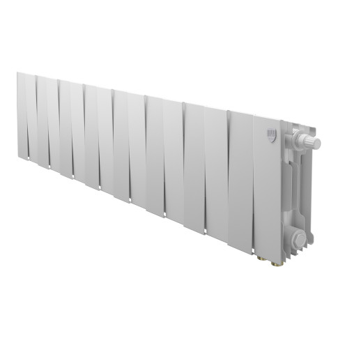 Радиатор биметаллический Royal Thermo PianoForte 200 Белый (Bianco Traffico) VR80 - 16 секц.