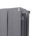 Радиатор биметаллический Royal Thermo PianoForte 200 Серебристый (Silver Satin) VR80 - 14 секц.
