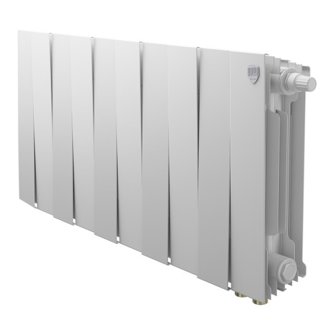 Радиатор биметаллический Royal Thermo PianoForte 300 Белый (Bianco Traffico) VR80 - 10 секц.