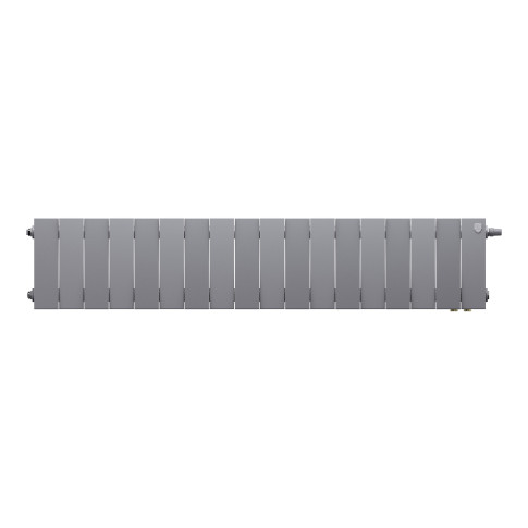 Радиатор биметаллический Royal Thermo PianoForte 200 Серебристый (Silver Satin) VR80 - 18 секц.