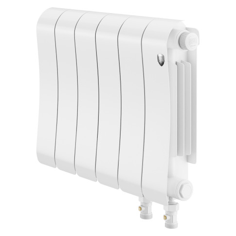 Радиатор биметаллический Royal Thermo Infinity 300 Bianco Traffico VR80 - 6 секц.