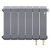 Радиатор биметаллический Royal Thermo Infinity 300 Silver Satin VR80 - 6 секц.