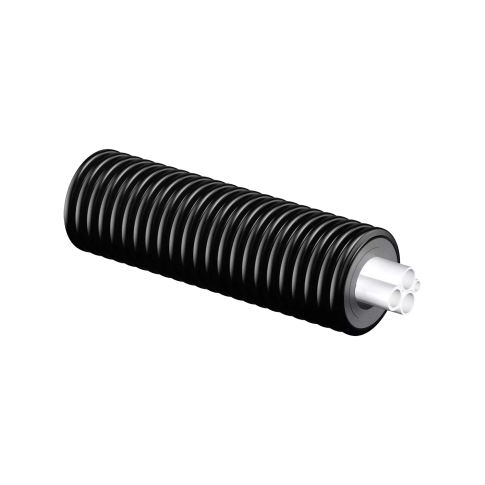 Теплотрасса UPONOR (USYSTEMS) Quattro Midi 2x25x2,3-25x3,5-20x2,8/140