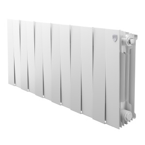 Радиатор биметаллический Royal Thermo PianoForte 300 Белый (Bianco Traffico) - 12 секц.