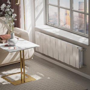 Радиатор биметаллический Royal Thermo PianoForte 300 Белый (Bianco Traffico) - 16 секц.
