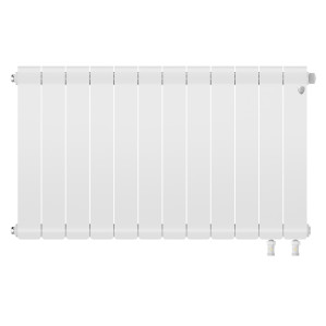 Радиатор биметаллический Royal Thermo Infinity 500 Bianco Traffico VR80 - 12 секц.