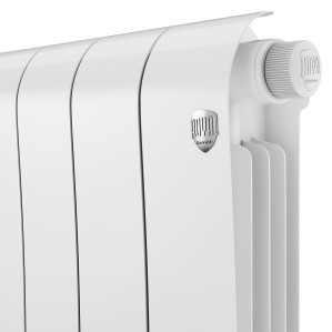 Радиатор биметаллический Royal Thermo Infinity 500 Bianco Traffico VR80 - 12 секц.