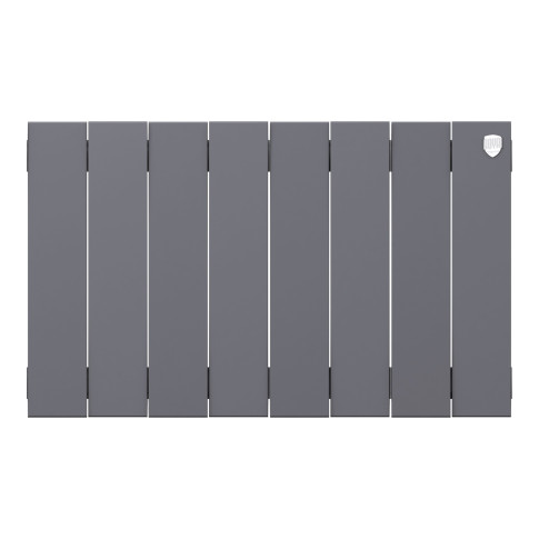 Радиатор биметаллический Royal Thermo PianoForte 300 Серебристый (Silver Satin) - 8 секц.