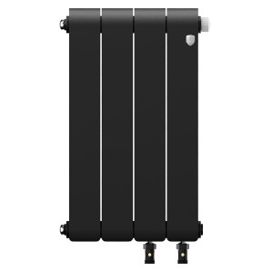 Радиатор биметаллический Royal Thermo Infinity 500 Noir Sable VR80 - 4 секц.
