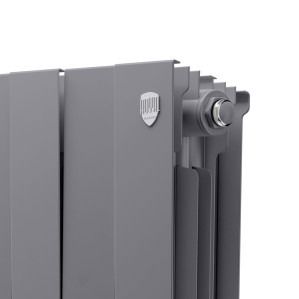 Радиатор биметаллический Royal Thermo PianoForte 300 Серебристый (Silver Satin) - 10 секц.