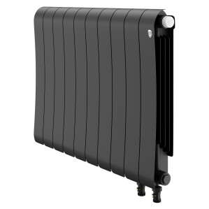 Радиатор биметаллический Royal Thermo Infinity 500 Noir Sable VR80 - 10 секц.