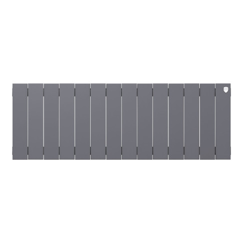 Радиатор биметаллический Royal Thermo PianoForte 300 Серебристый (Silver Satin) - 14 секц.