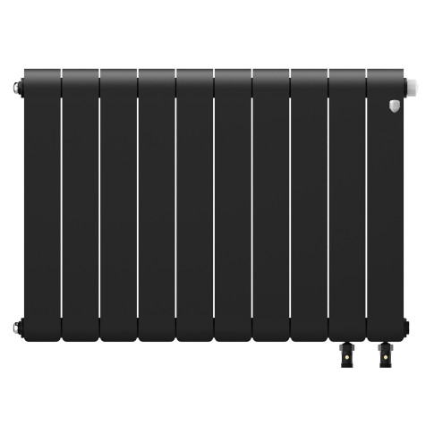 Радиатор биметаллический Royal Thermo Infinity 500 Noir Sable VR80 - 12 секц.