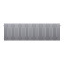 Радиатор биметаллический Royal Thermo PianoForte 300 Серебристый (Silver Satin) - 16 секц.