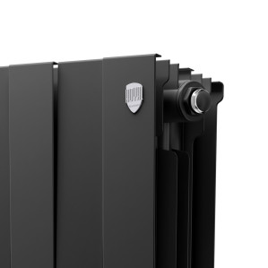 Радиатор биметаллический Royal Thermo PianoForte 300 Чёрный (Noir Sable) - 8 секц.