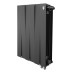 Радиатор биметаллический Royal Thermo PianoForte 500 Чёрный (Noir Sable) VR80 - 6 секц.
