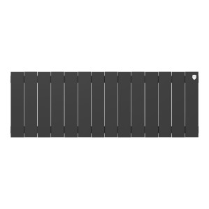 Радиатор биметаллический Royal Thermo PianoForte 300 Чёрный (Noir Sable) - 14 секц.