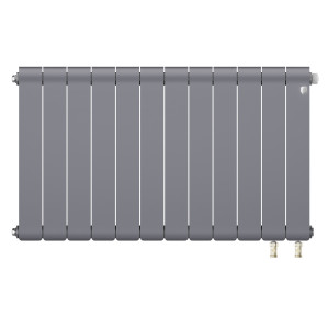 Радиатор биметаллический Royal Thermo Infinity 500 Silver Satin VR80 - 12 секц.