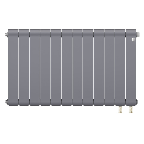Радиатор биметаллический Royal Thermo Infinity 500 Silver Satin VR80 - 12 секц.