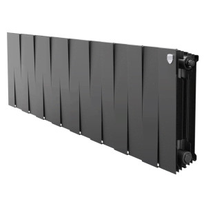 Радиатор биметаллический Royal Thermo PianoForte 300 Чёрный (Noir Sable) - 16 секц.