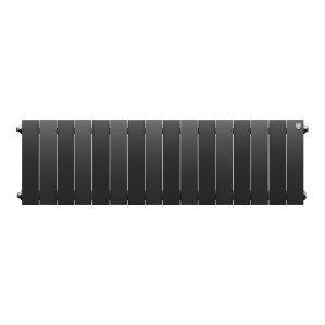 Радиатор биметаллический Royal Thermo PianoForte 300 Чёрный (Noir Sable) - 16 секц.