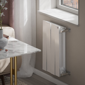 Радиатор биметаллический Royal Thermo PianoForte 500 Белый (Bianco Traffico) - 4 секц.