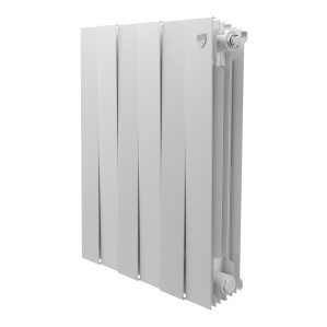 Радиатор биметаллический Royal Thermo PianoForte 500 Белый (Bianco Traffico) - 6 секц.