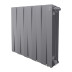 Радиатор биметаллический Royal Thermo PianoForte 500 Серебристый (Silver Satin) VR80 - 10 секц.