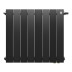 Радиатор биметаллический Royal Thermo PianoForte 500 Чёрный (Noir Sable) VR80 - 8 секц.