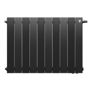 Радиатор биметаллический Royal Thermo PianoForte 500 Чёрный (Noir Sable) VR80 - 10 секц.