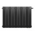 Радиатор биметаллический Royal Thermo PianoForte 500 Чёрный (Noir Sable) VR80 - 10 секц.